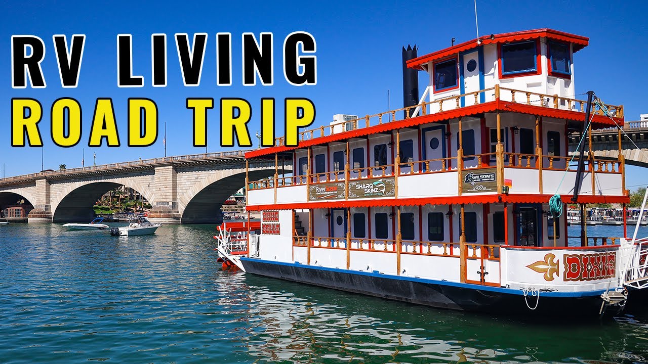 Parker AZ to Lake Havasu & Historic Route 66 to Kingman 🍕🍺