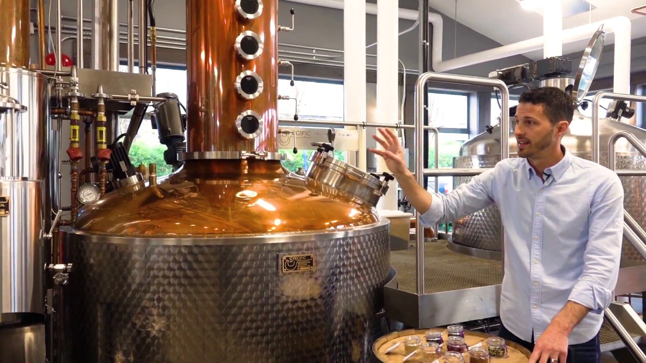 Victoria Distillers | Distillery Tour | Empress 1908 Gin