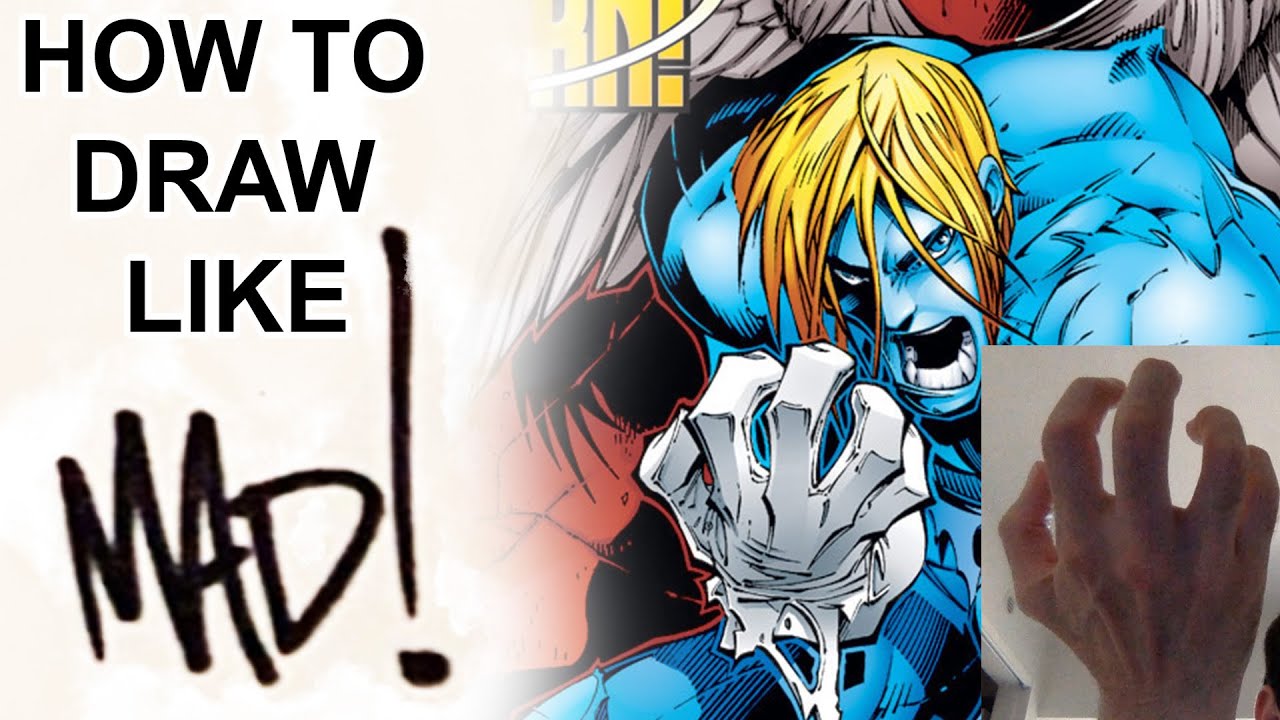 How to draw like Joe Madureira - part 1 hands