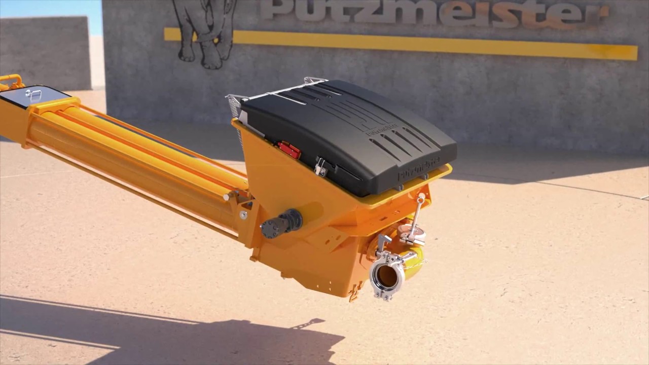 Putzmeister: Animation Hopper R909 and Core Pump
