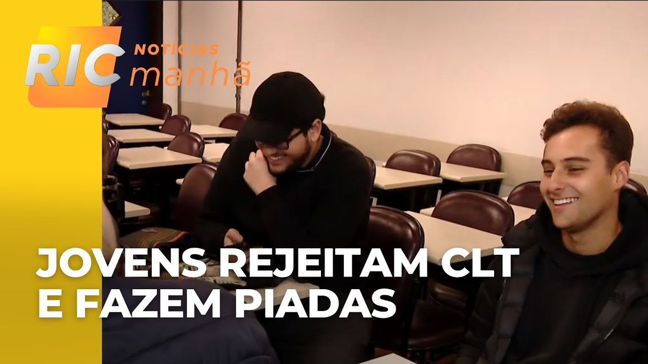 68% dos jovens rejeitam carteira assinada e fazem piadas com a CLT