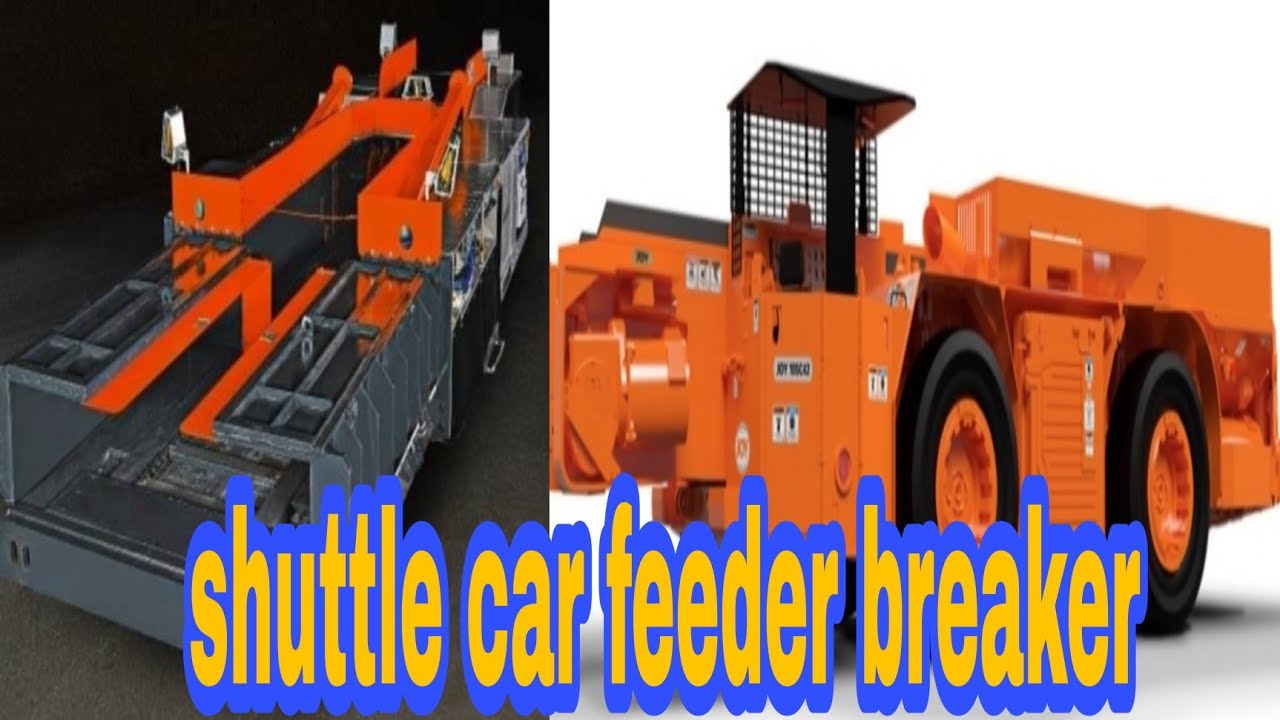 Shuttle car and feeder breaker