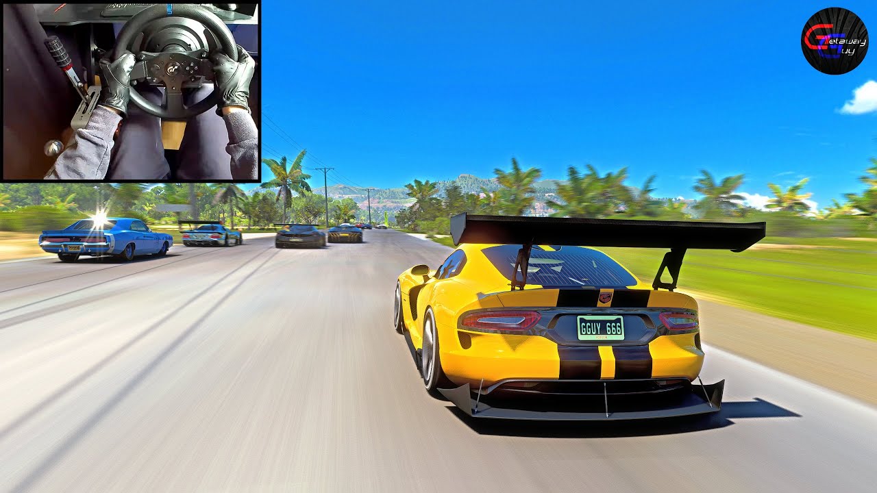 Dodge Viper GTS Anniversary Edition Goliath Race - Forza Horizon 5 | Thrustmaster T300RS Gameplay
