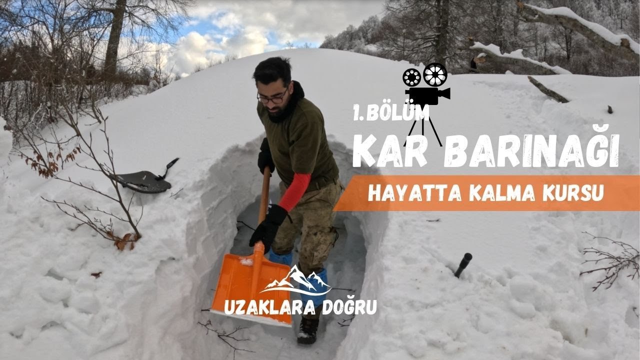 Kar Barınağında Bir Gece - Soğuk Bölgelerde Hayatta Kalma Kursu - BÖLÜM 1