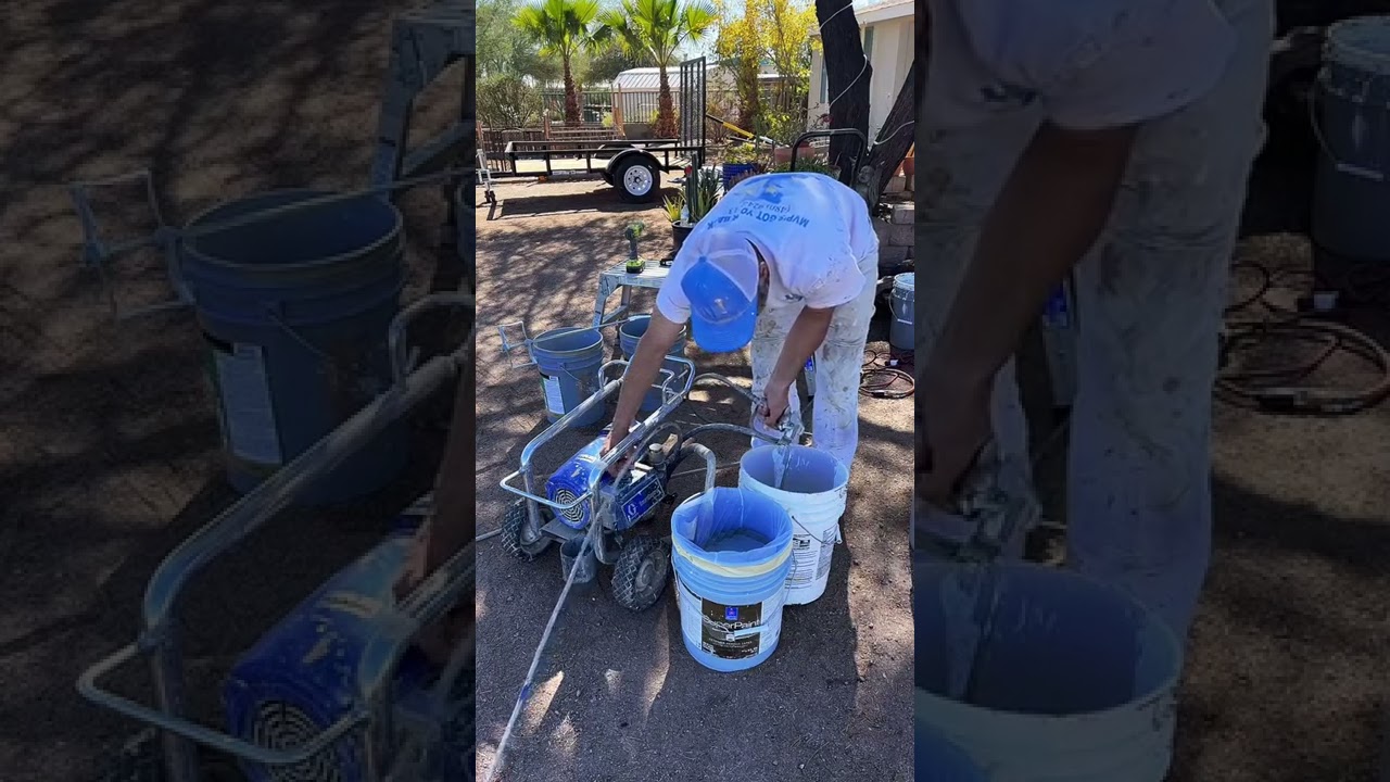 Graco Paint Sprayer Setup