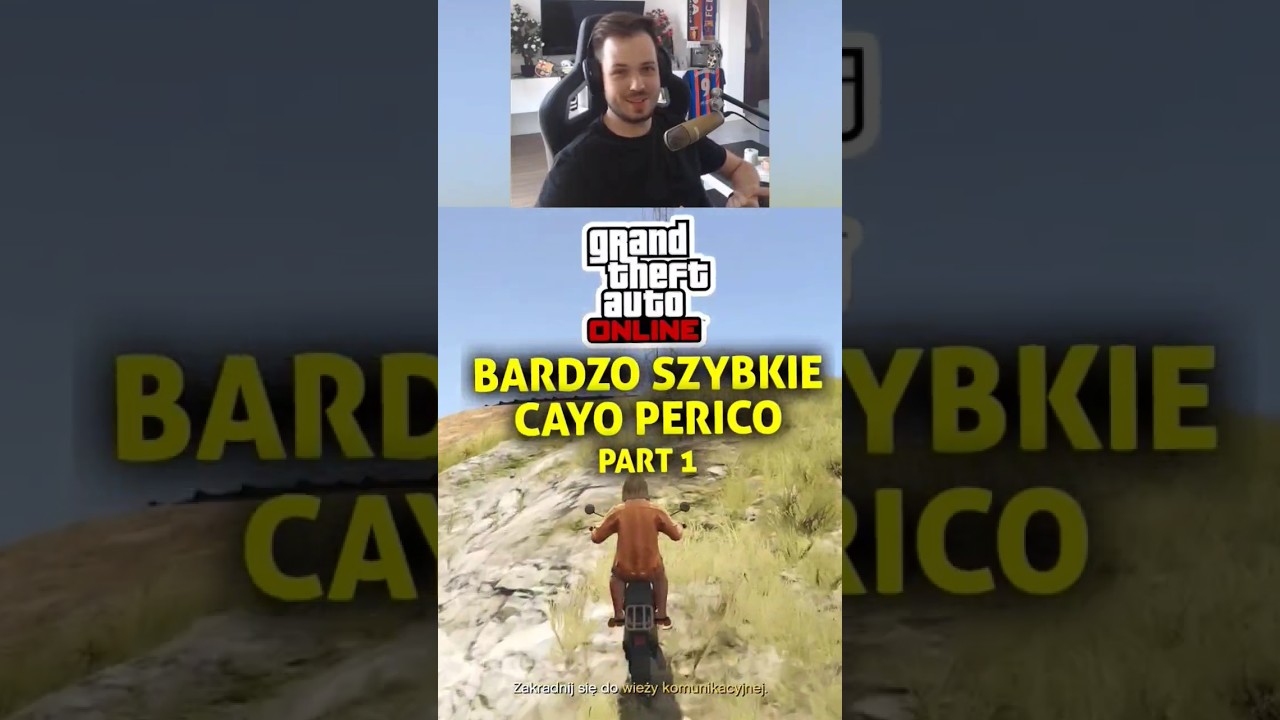 SZYBKIE CAYO PERICO W GTA 5 - część 1
