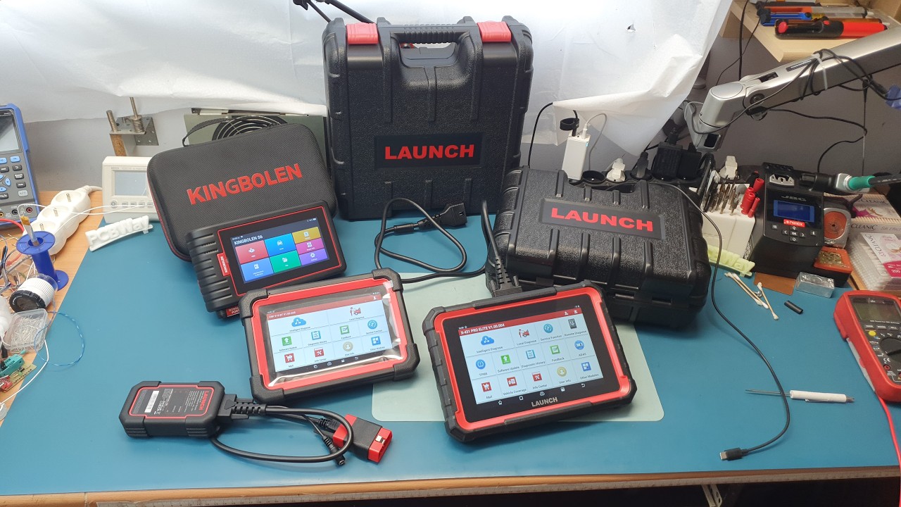 Jaki tester OBD2? Obejrzyj przed zakupem! LAUNCH PRO ELITE vs CRP919E BT + KINGBOLEN S6 - co kupić?