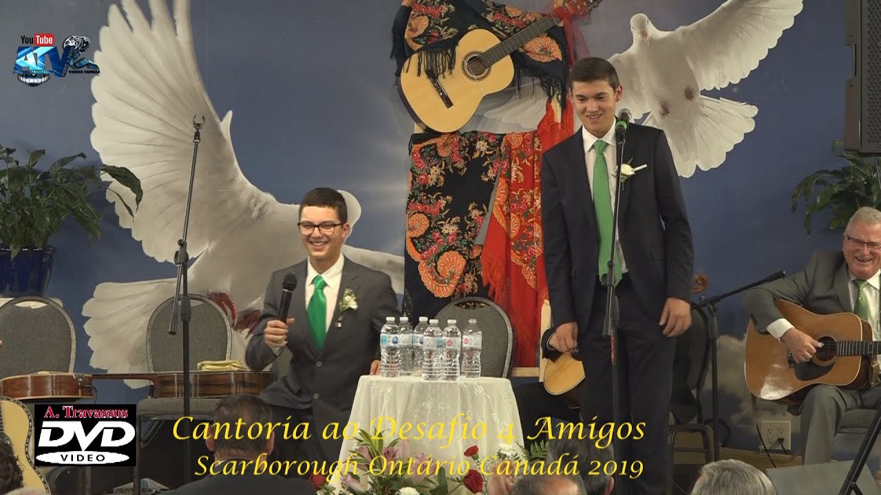 Cantoria 4 Amigos Scarborough Canadá Roberto Toledo & Bruno Botelho BATIZMO Manuel dos Santos