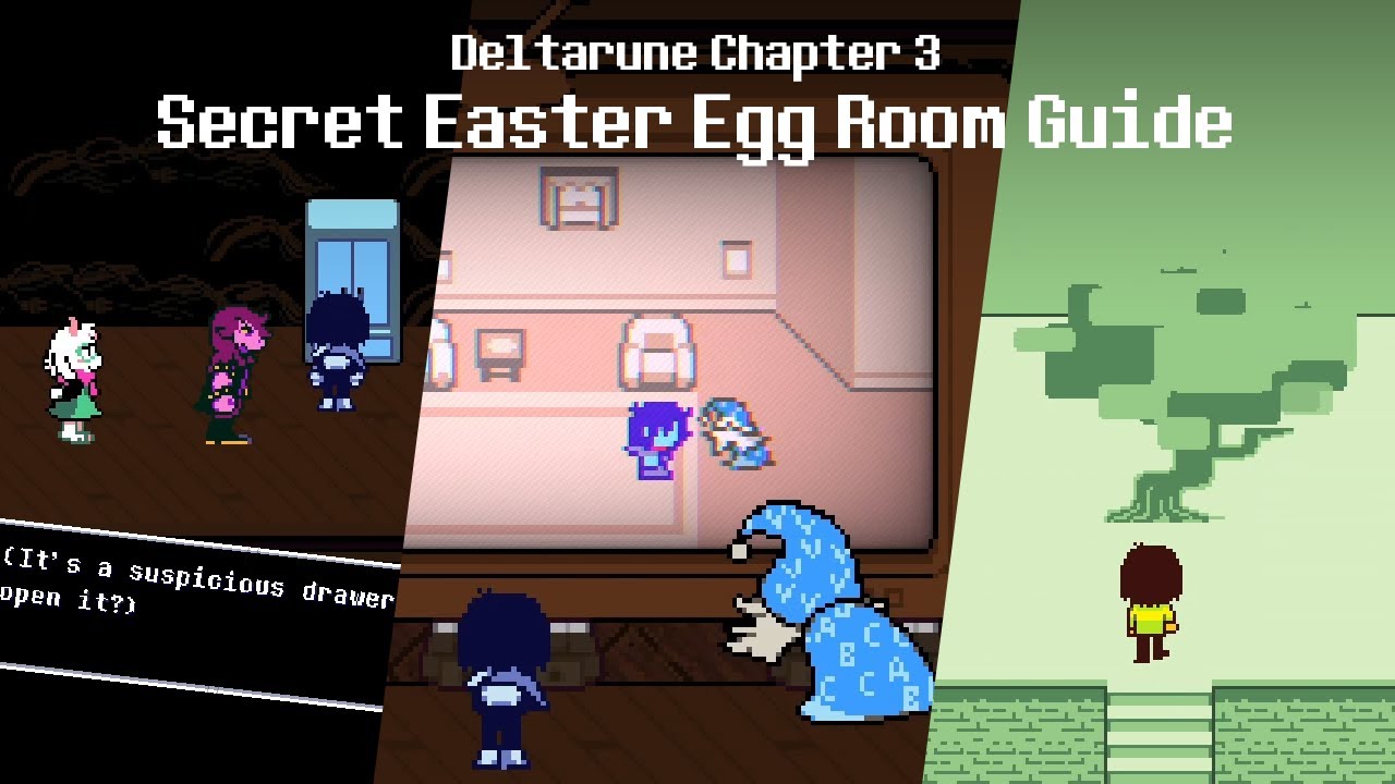 How to Find the Secret Easter Egg Room Detailed Guide – Deltarune Chapter 3