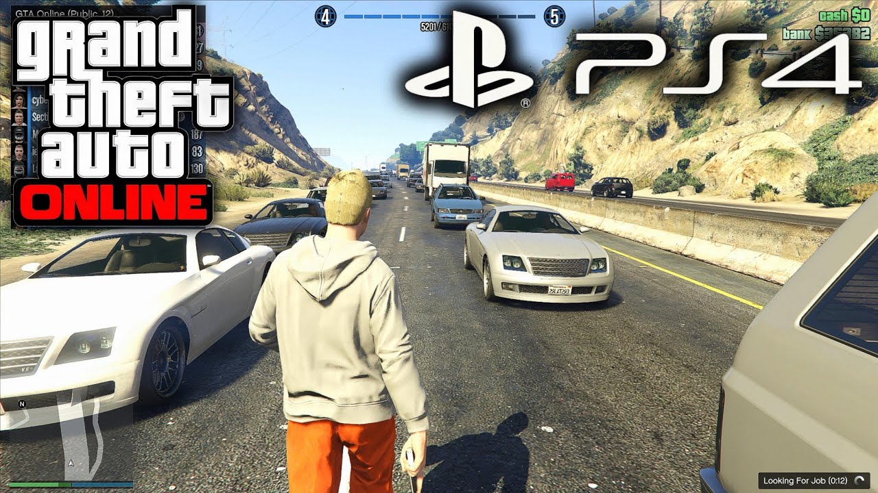 GTA 5 Online 2025 - Multiplayer Gameplay (PS4)