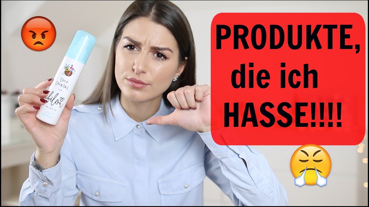 PRODUKTE, die ich &uuml;ber alles HASSE! Flop Produkte l Sara Desideria