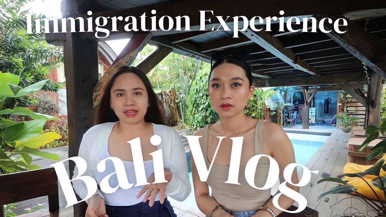 BALI VLOG: Immigration Experience +Bali Travel Requirements + First Time Abroad | Claire Guiz