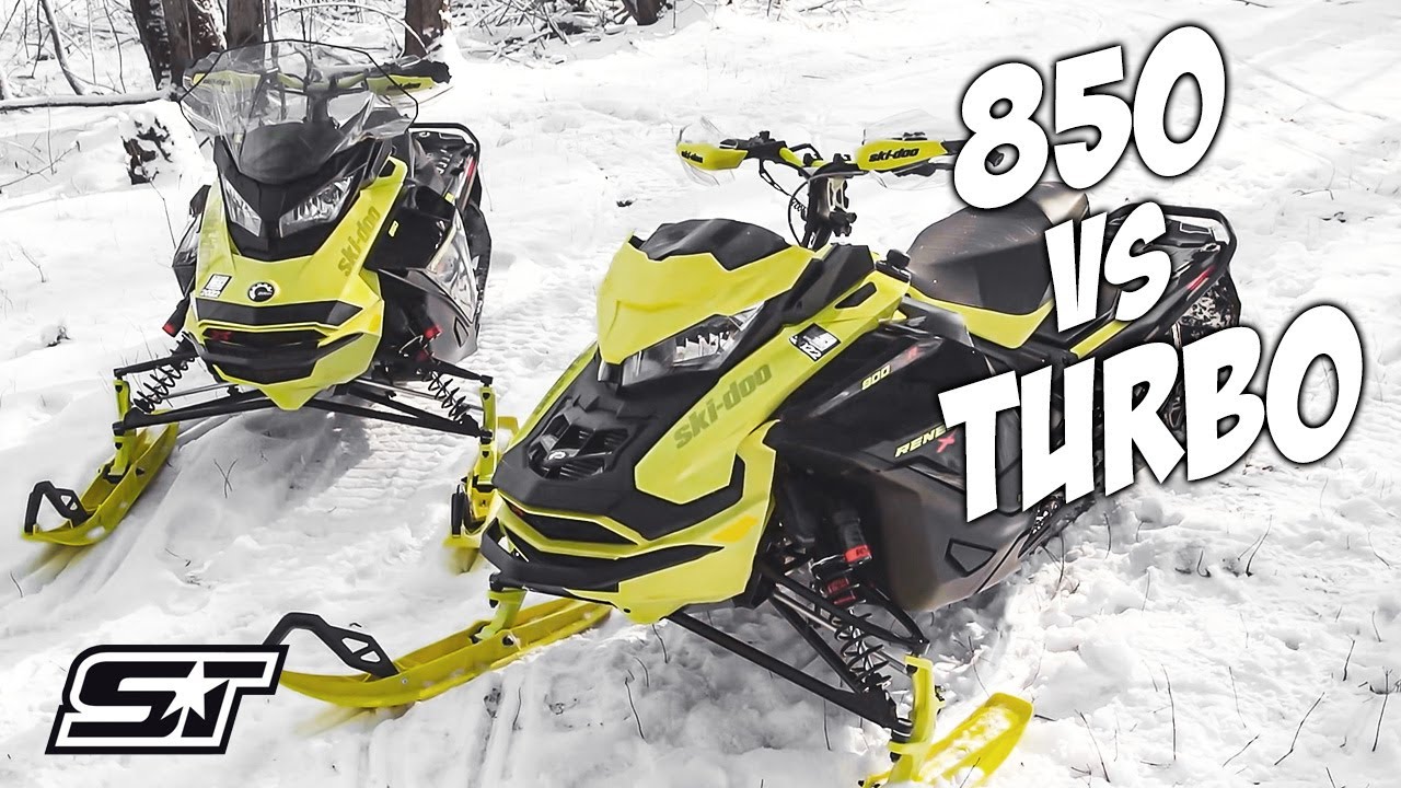 Which Ski Doo is Best for You? |  Renegade 850 ETEC vs 900 ACE Turbo R