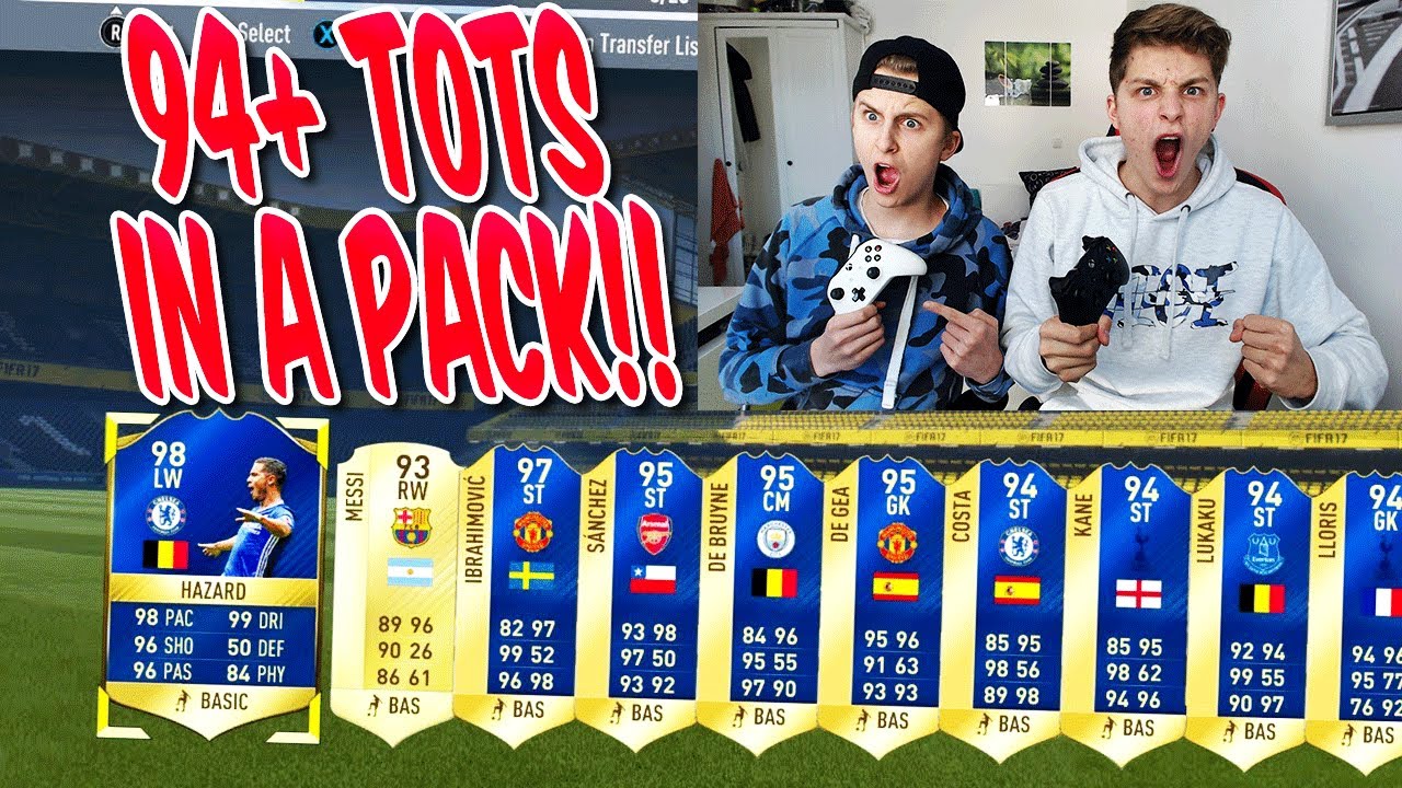 94+ TOTS WALKOUT IN PACK OPENING mit BRUDER! ⛔️🔥😎 - FIFA 17 ULTIMATE TEAM (DEUTSCH)
