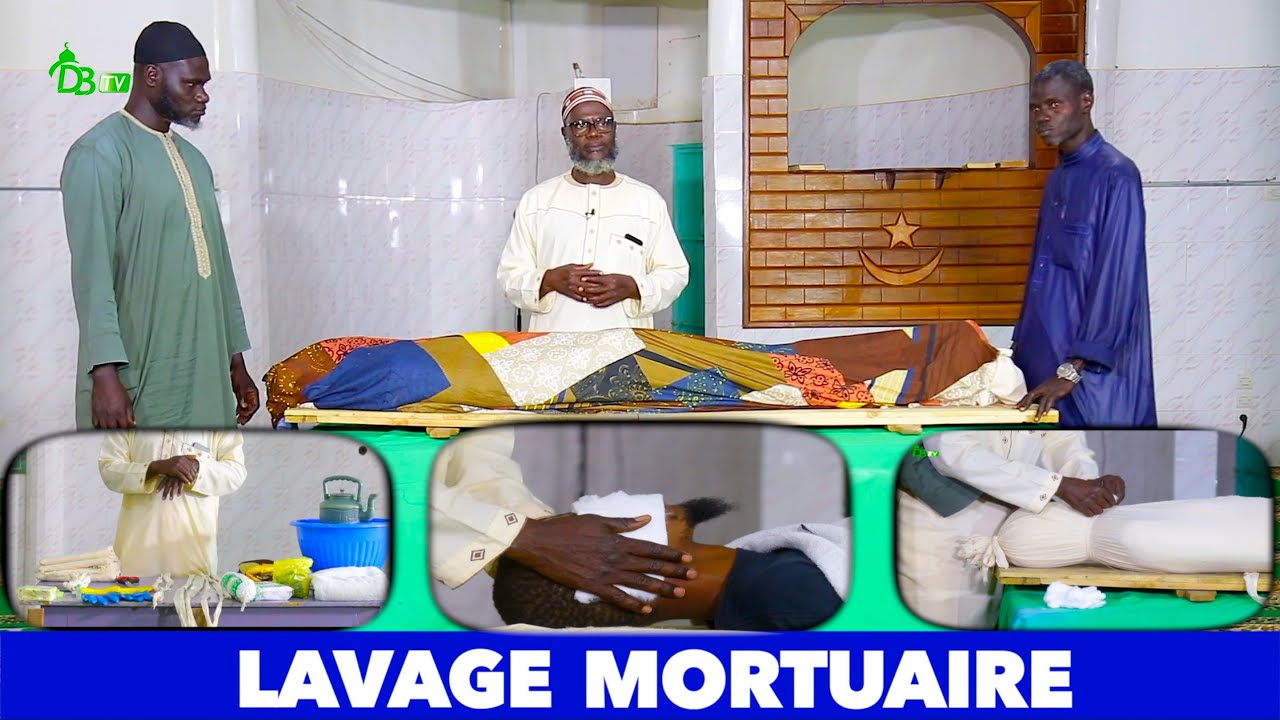 Démonstration du lavage mortuaire par Oustaz Oumar Ahmad SALL