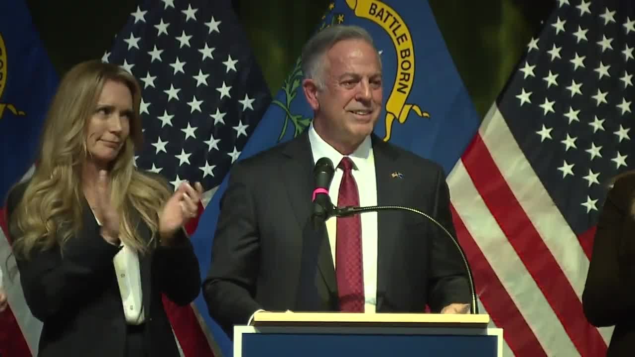 NV governor-elect Joe Lombardo promises 'new brand of leadership' in victory speech