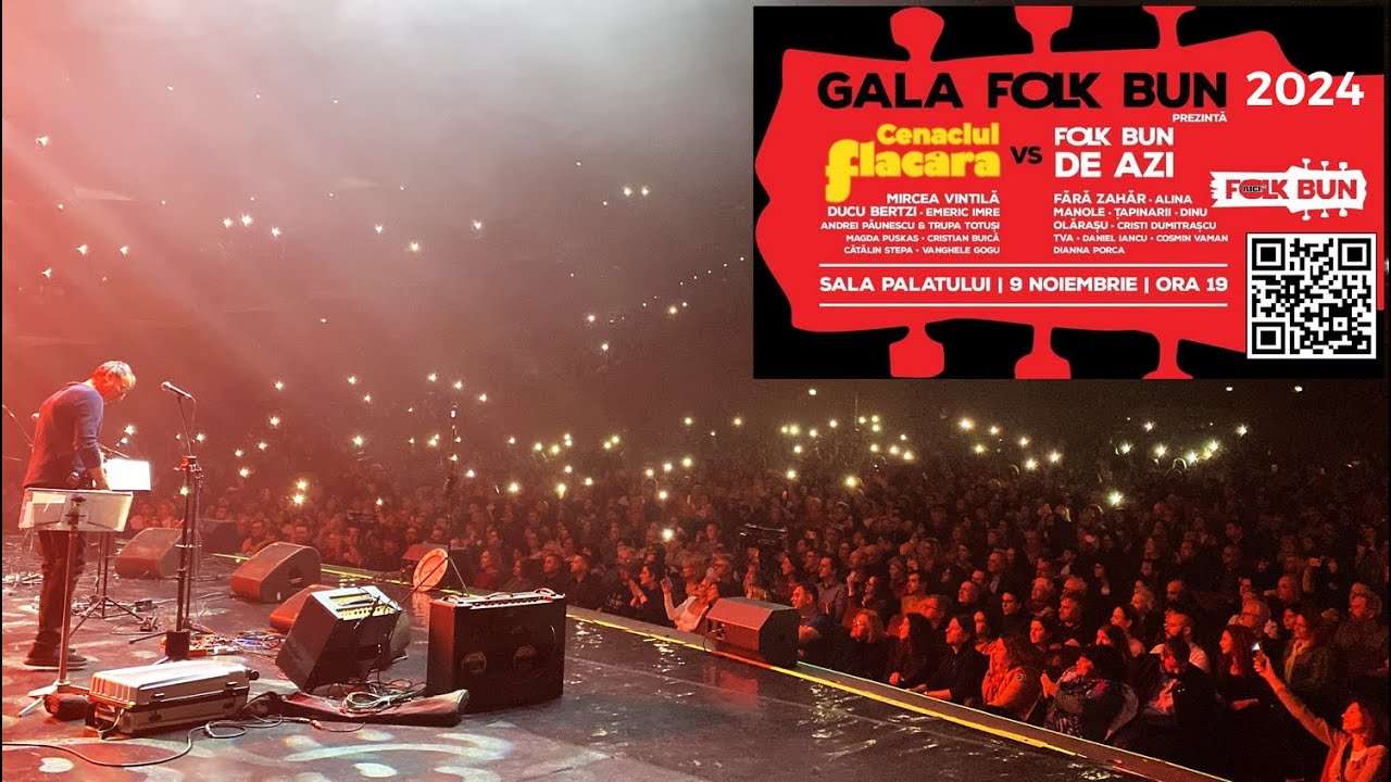 Duel Cenaclul Flacăra vs Folk Bun De Azi &bull; 9.11.2024 Sala Palatului
