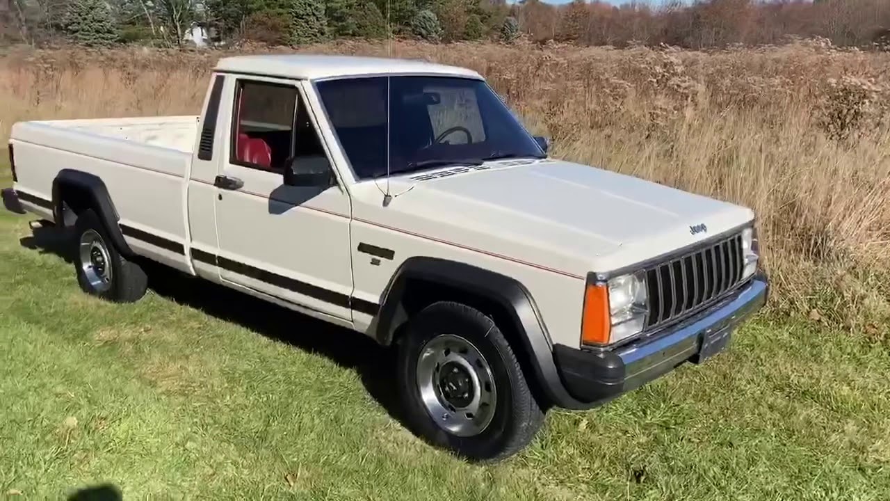 1986 Jeep Comanche test drive  1JTHA6671GT102566