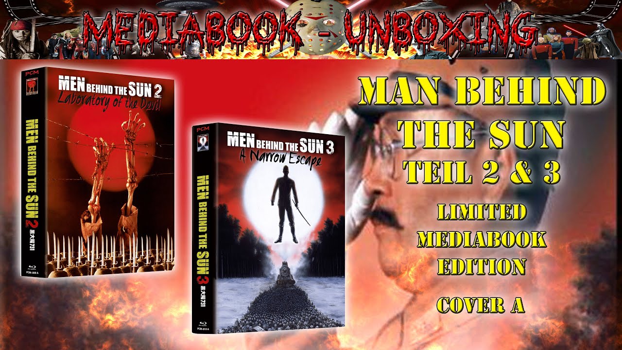 Unboxing   MAN BEHIND THE SUN 2 + 3   Mediabook   Cover A