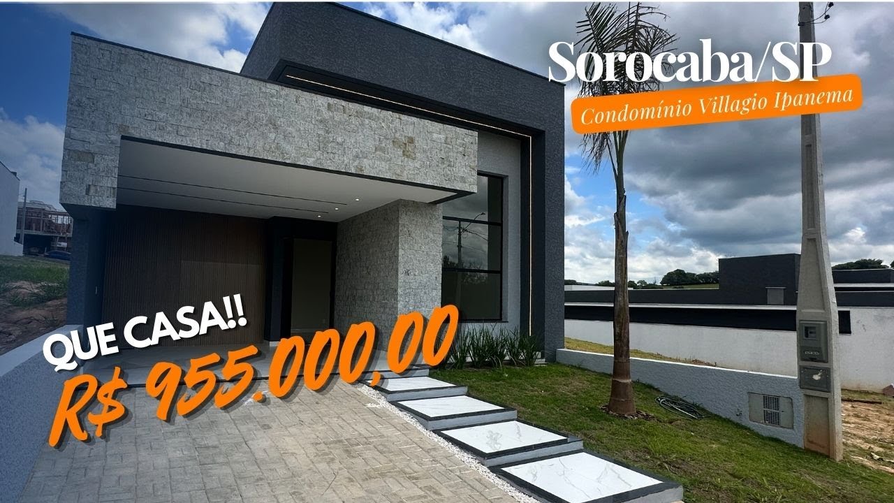 Sorocaba/SP- Condomínio Reserva Ipanema - Um encanto! Deixe nos comentários o que você achou!