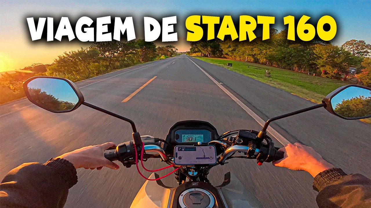 VIAGEM DE START 160 2025 ZERO KM - 4K