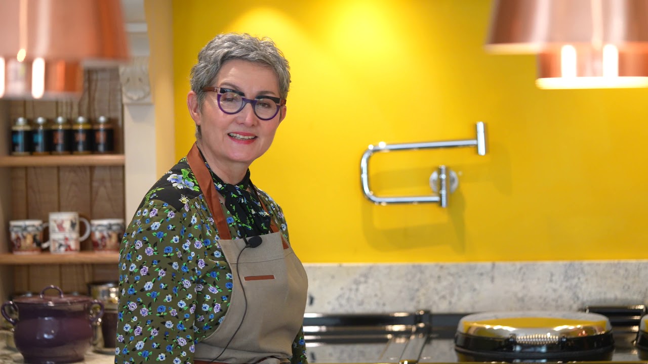 Cuisinière Aga - Focus sur l'entablement (1/2)