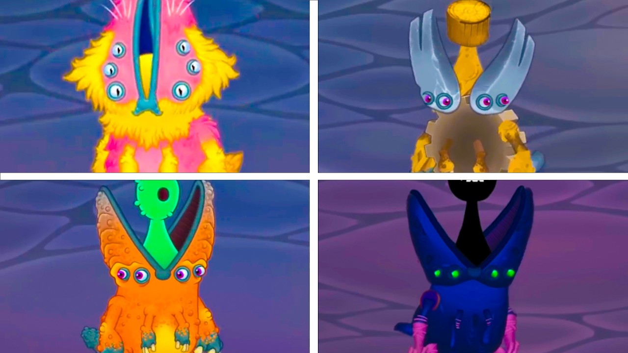 ALL_Ethereal Workshop vs Yooreek vs Gaddzooks - All Monster Sounds - My Singing Monsters