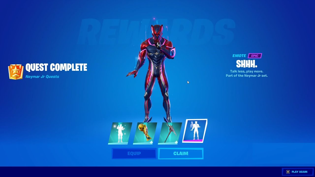 Fortnite All Neymar Jr Challenges - Guide To all Neymar Jr Quests