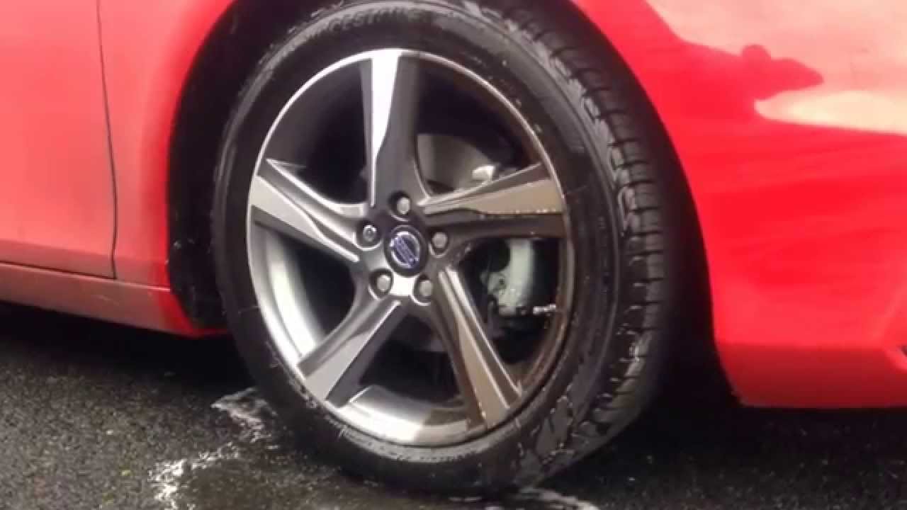South Wales Car Care cleaning alloys after wheel sealant