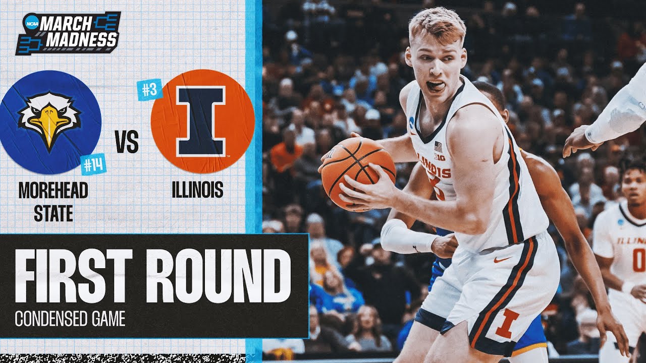 Illinois vs Morehead State - First Round NCAA tournament extended highlights