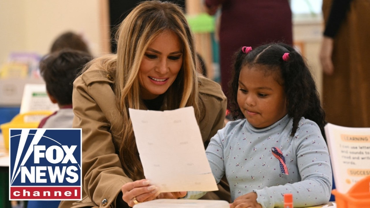 WATCH LIVE: Melania Trump celebrates Valentine’s Day with children at NIH