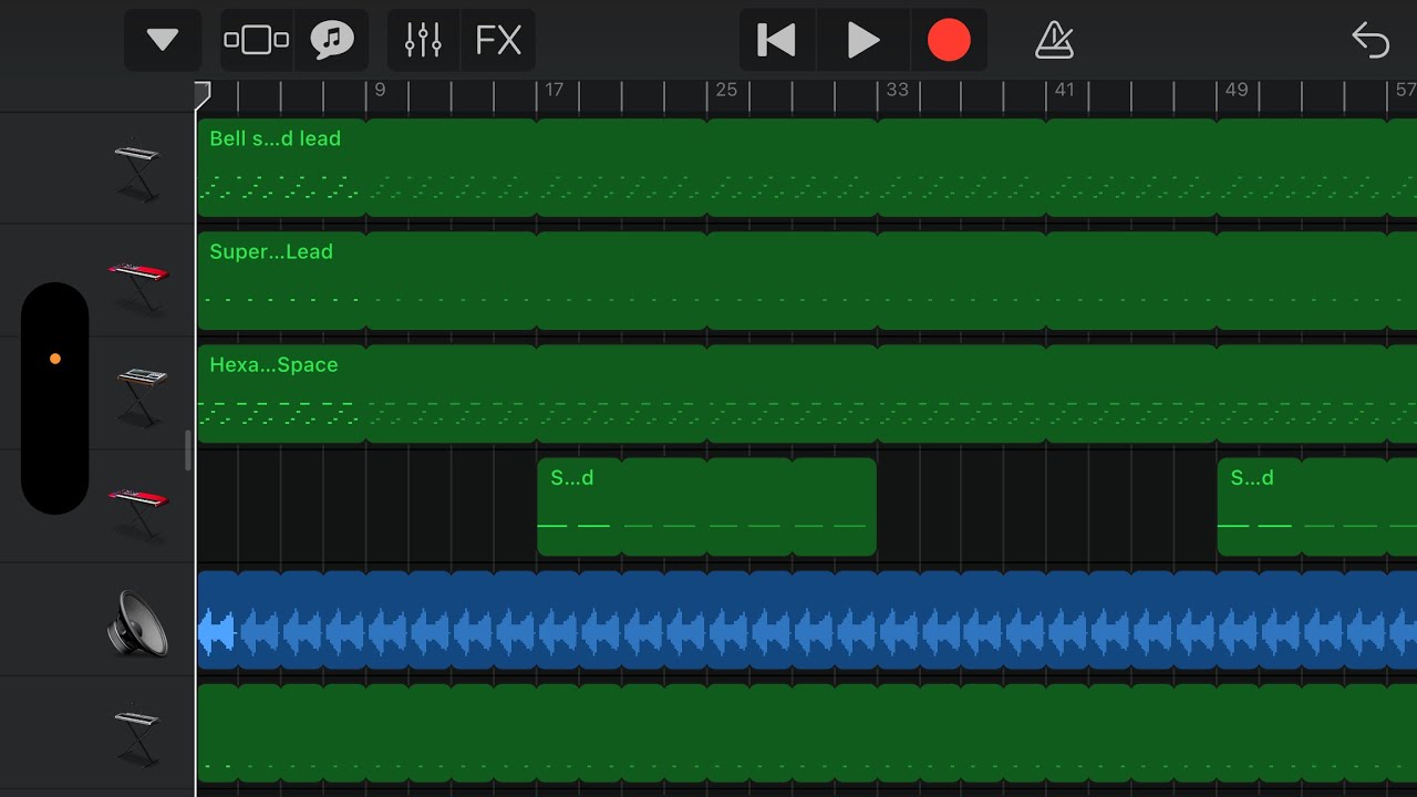 EsdeeKid - Mist ft. Rico Ace (instrumental) (GarageBand remake]