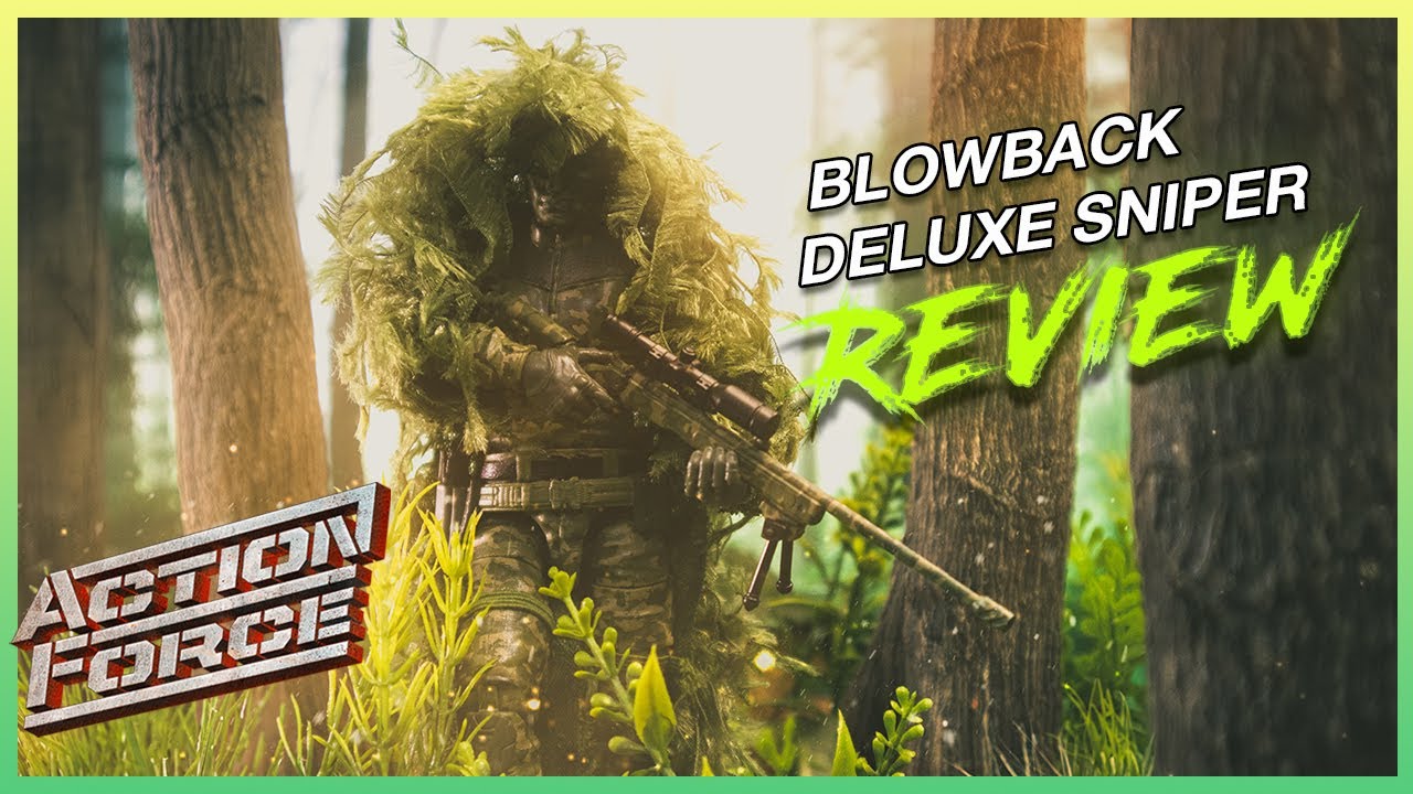 ACTION FORCE: BLOWBACK DELUXE SNIPER RESEÑA (EN ESPAÑOL)