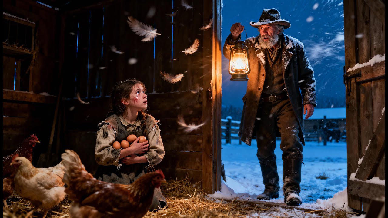 Farmer Found the Girl Stealing Eggs—Then Asked,You Want to Work or Do You Want to Be My Daughter...