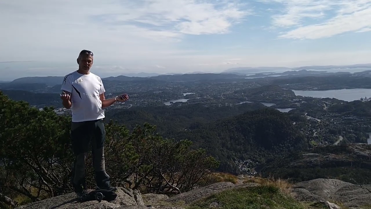 04 September 2021 Ulriken.Bergen, Norway.