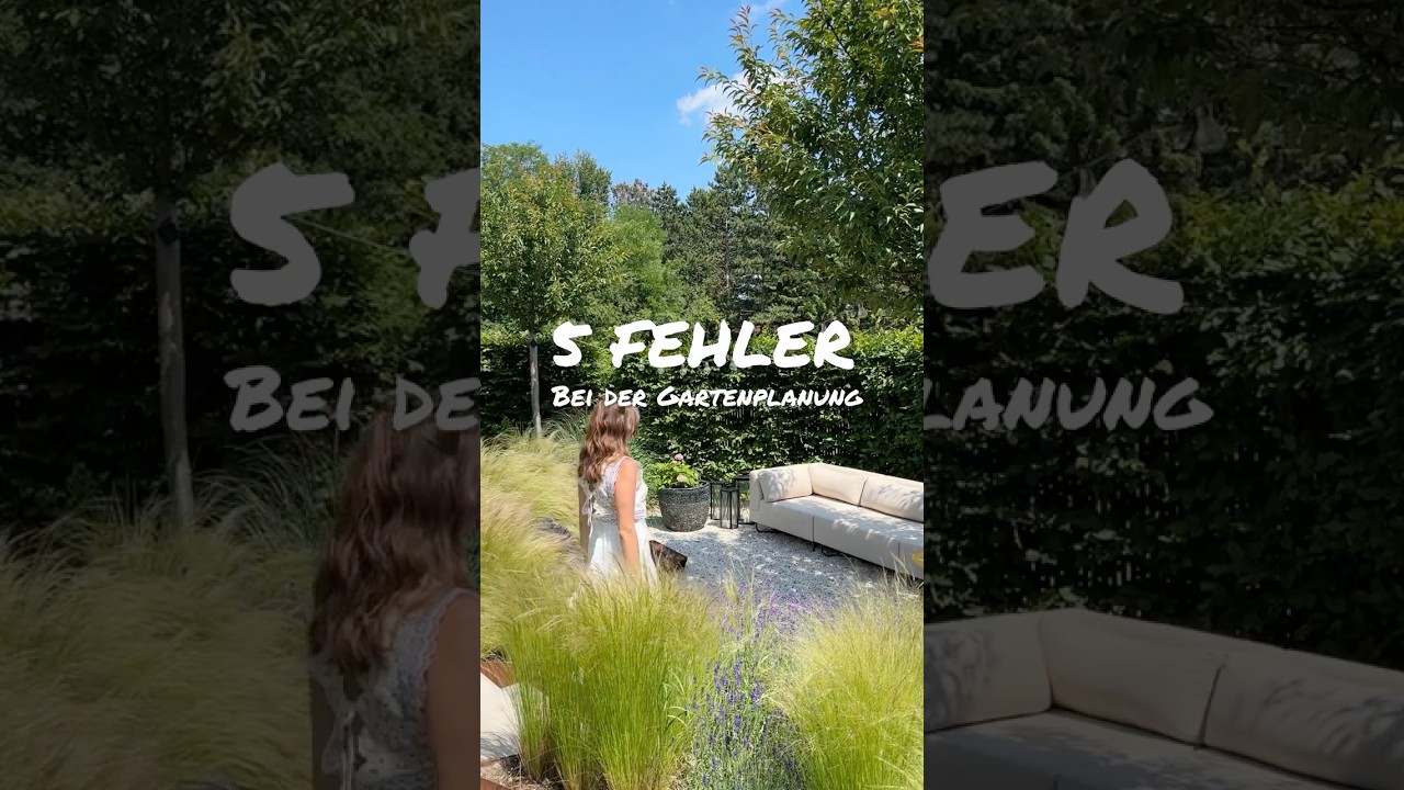 5 Fehler bei der Gartenplanung - Fehler Nr. 2