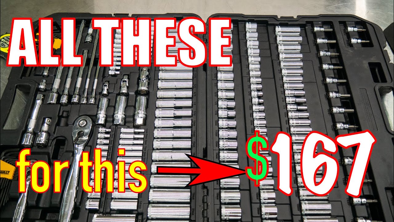 A Ton of DeWalt Tools for Less Than $1 Each! Lifetime Warranty Too.