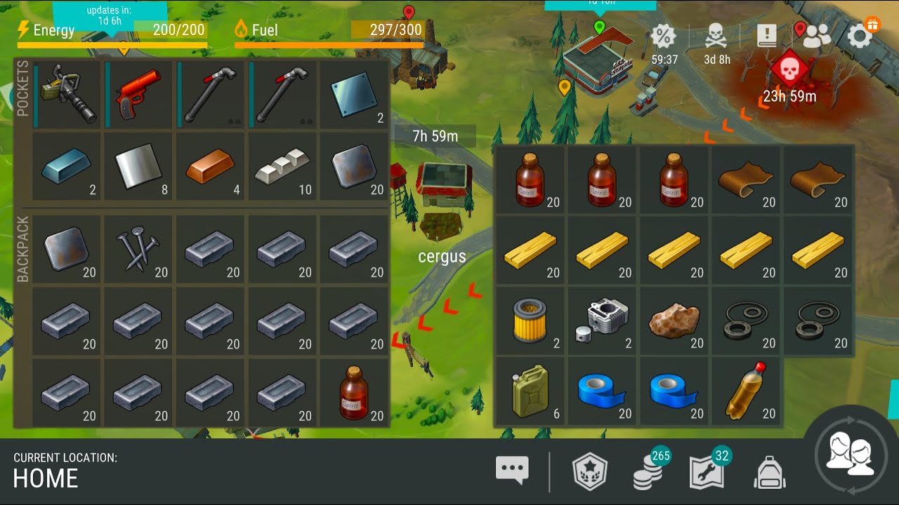 LDOE raid cergus | Reloaded 2x