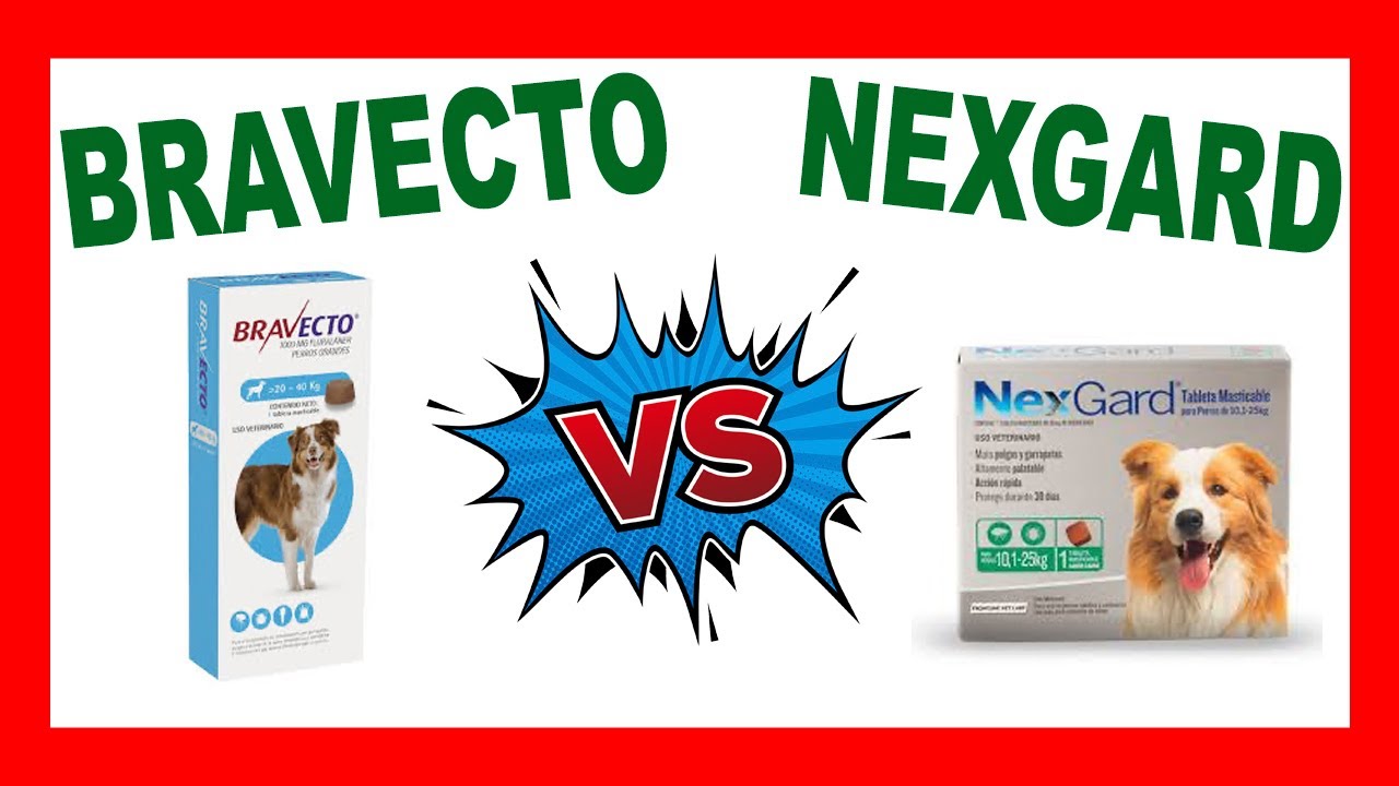 BRAVECTO Fluralaner VS NEXGARD Afoxolaner