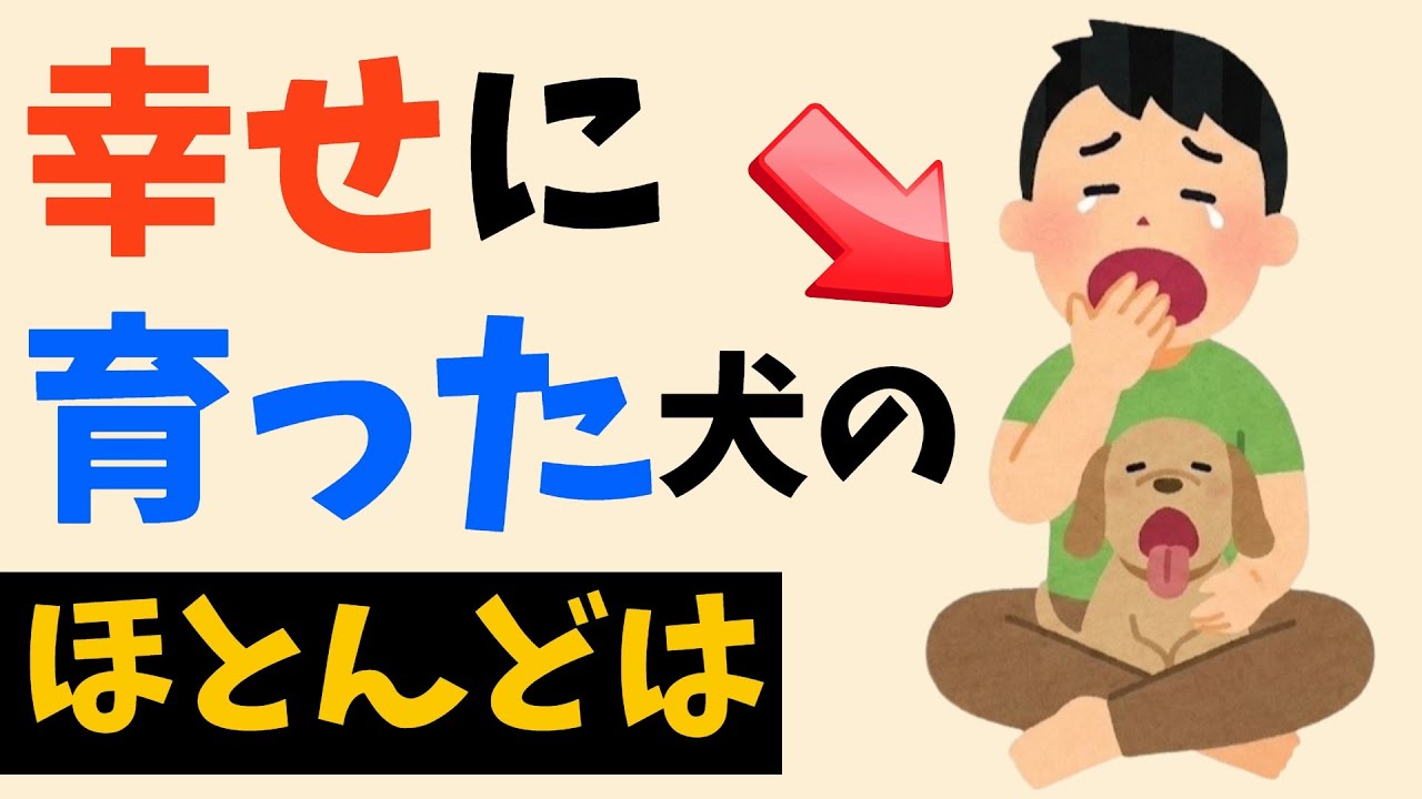 わんこが「今、最高に幸せだ！」と感じている時にだけ見せるサイン