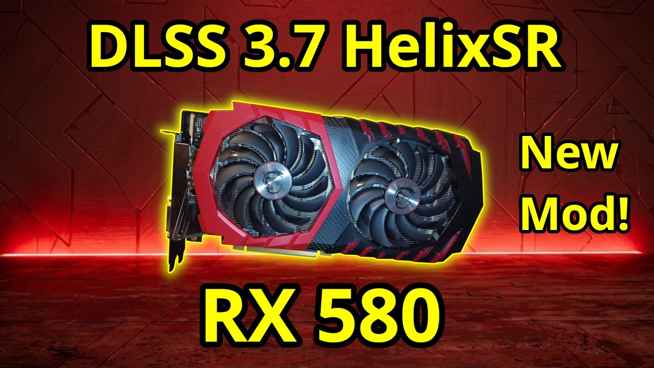 DLSS 3.7 на RX 580 8GB, этот мод просто НЕРЕАЛЬНЫЙ!