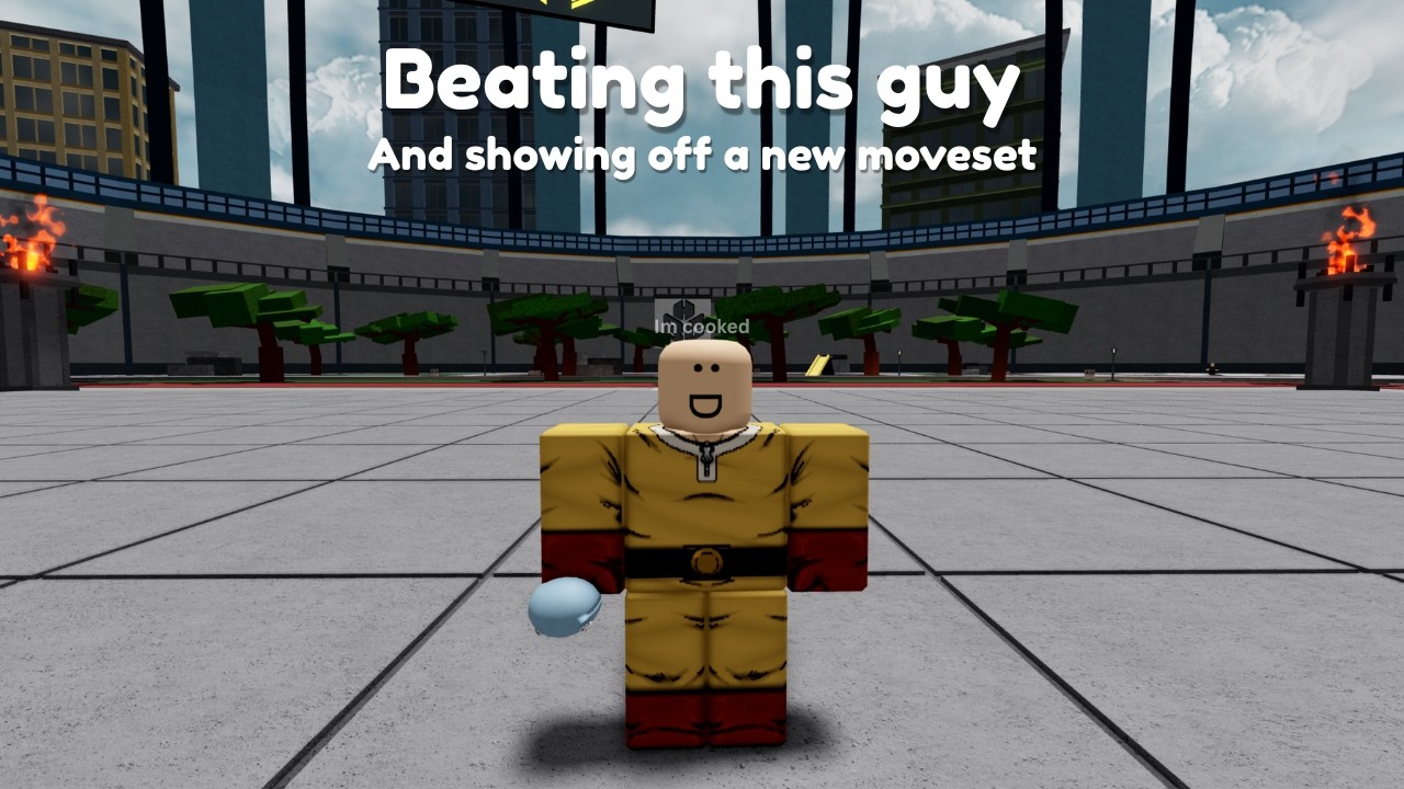 Playing Heroes Battleground | Roblox