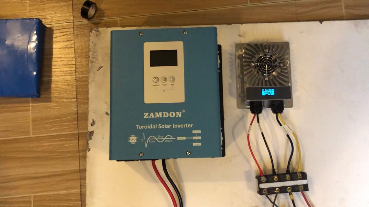 Solar setup for May working table