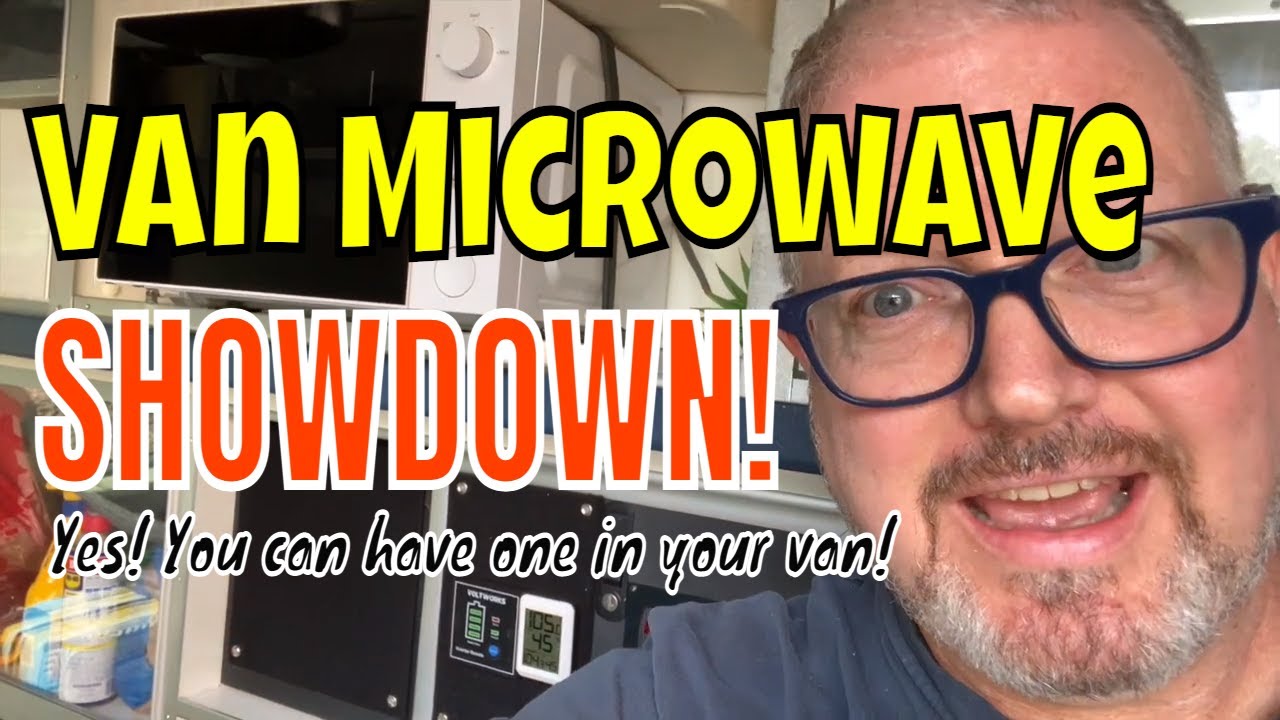 Microwave for Van Life on a Budget - IKEA vs. Commercial Chef