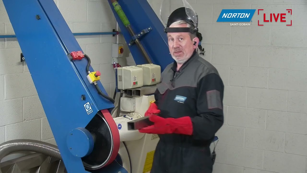 Norton Live: как добиться чистоты поверхности №4 на нержавеющей стали