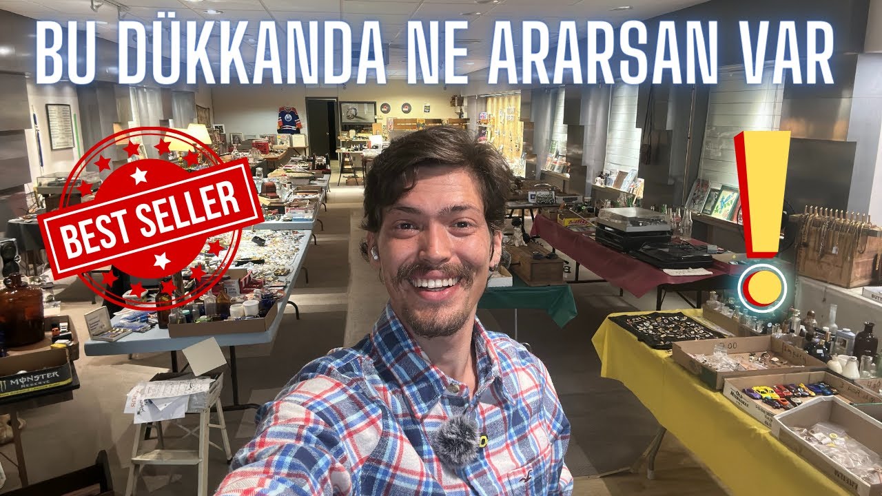 BU DÜKKANDA NE ARARSAN VAR! / KANADA GEZİLERİ - ANTİKACI DAYI