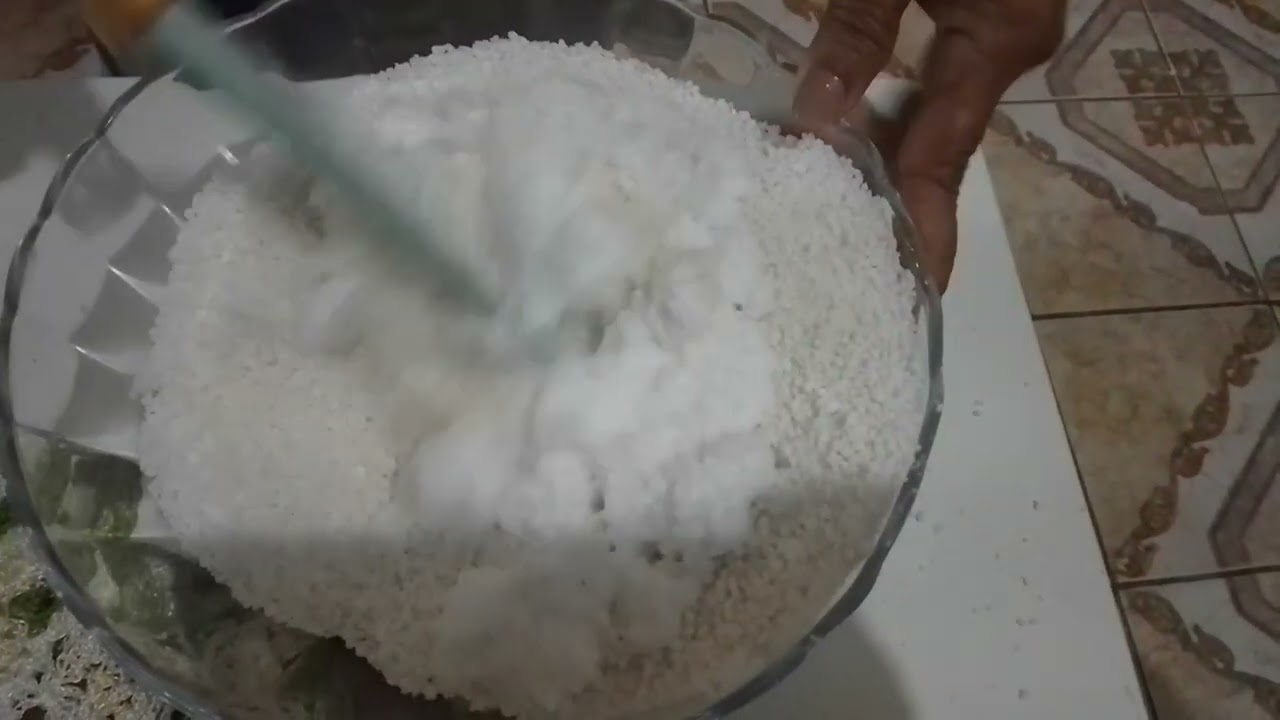 Cuscuz de Tapioca Com Leite de coco+ Leite de Vaca e Leite Condensado 