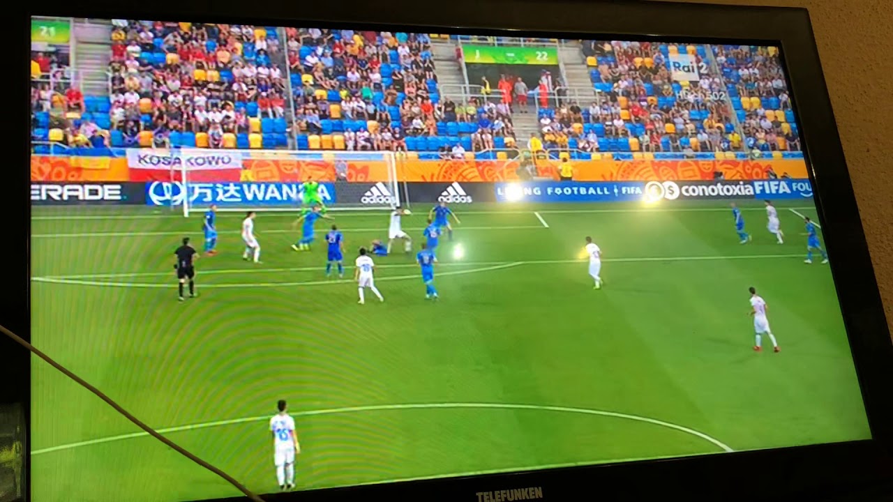 Gol incredibile di Scamacca !  (Ucraina  Italia 1-1) Mondiali U20 2019 [annullato]
