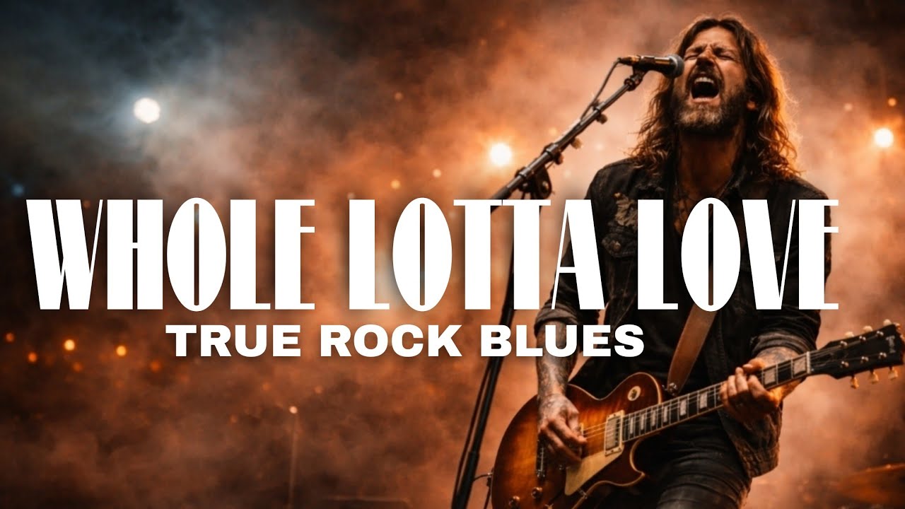 Whole Lotta Love (Led Zeppelin) Blues Rock Cover 🔥 Heavy Guitar Riffs | True Rock Blues