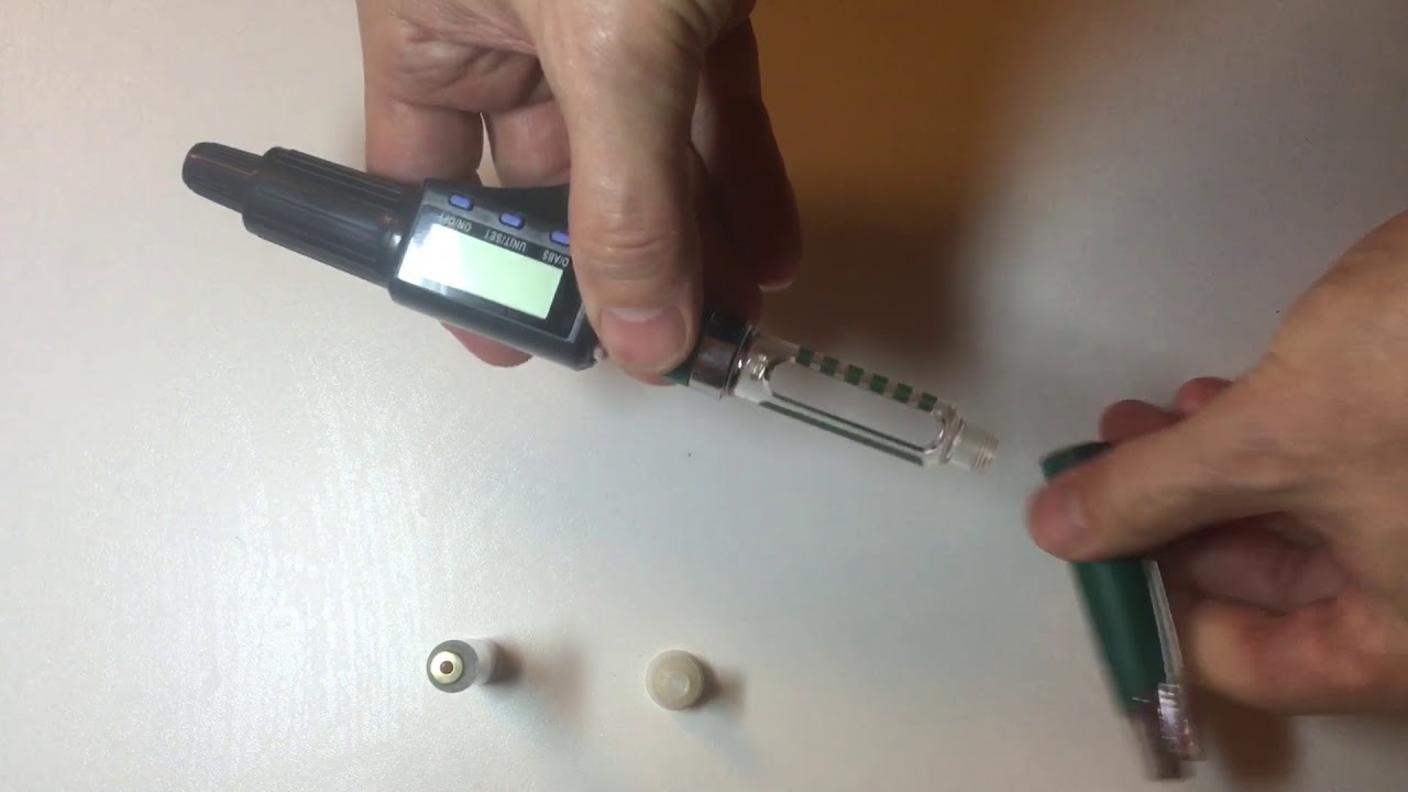 Шприц-Ручка с шагом 0,1ед стартующая с нуля.